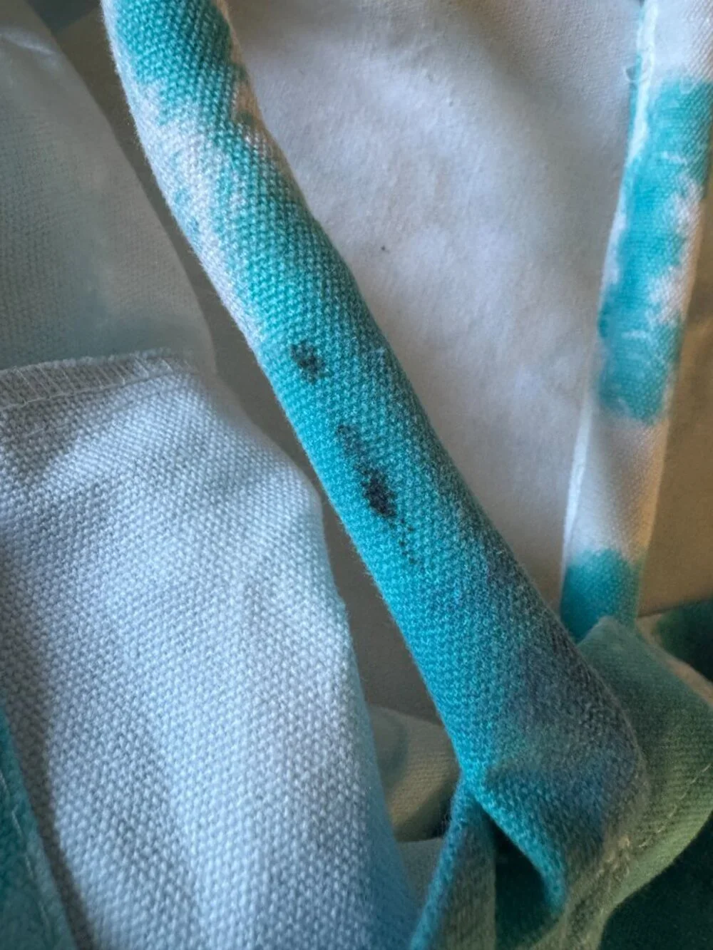 NWOT Canvas Large Tie Dye Tote